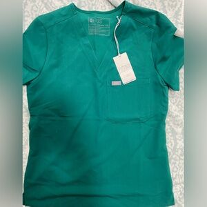 Figs Hunter green scrub set